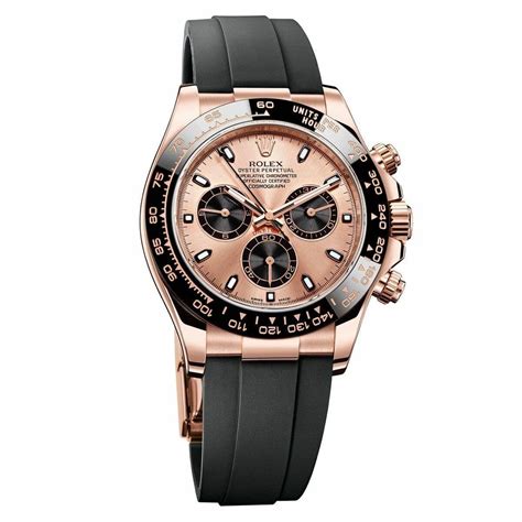 rose gold rolex daytona rubber strap|chrono24 Rolex daytona rose gold.